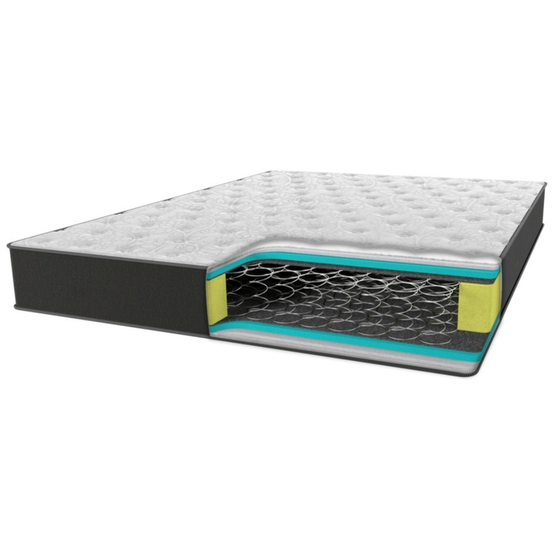 Cama 2 plaza modelo Black largo 190 cm-2
