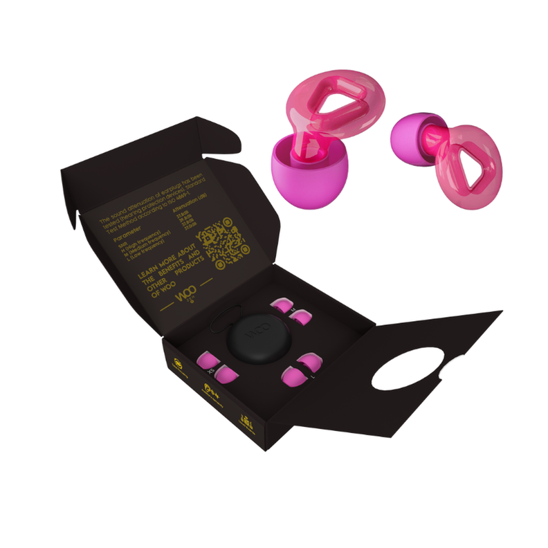 Woo Zen Pro  Tapones de alta atenuacion para concentracion total 38dB
