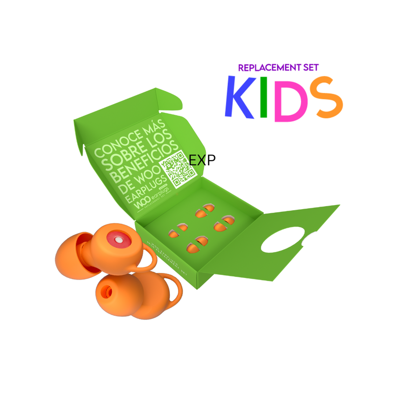 Woo Experience Kids  Tapones para ninos con reduccion de ruido