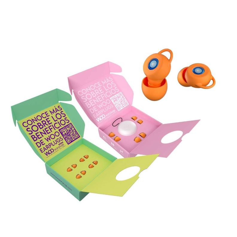 Woo Connect Kids  Tapones para ninos con reduccion de ruido