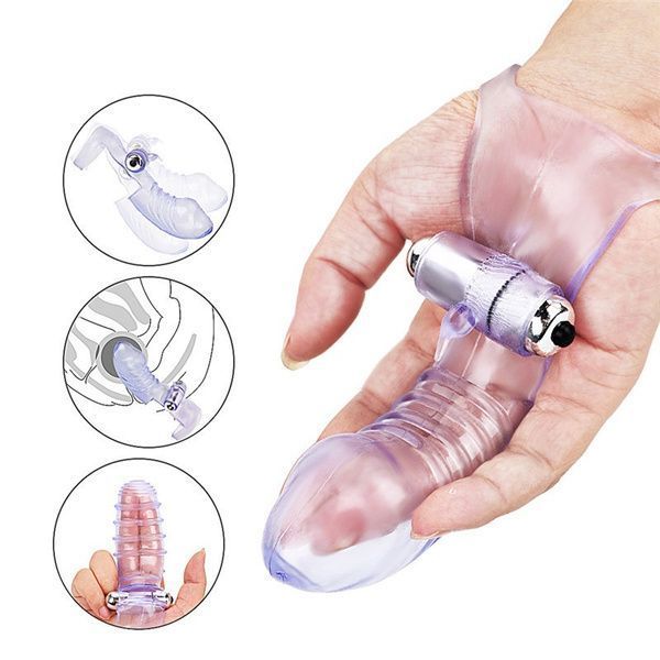 Vibrador de dedos gel silica-0