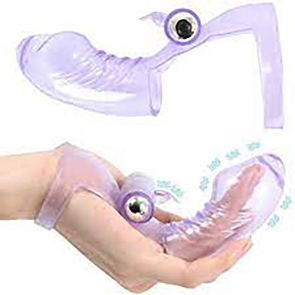 Vibrador de dedos gel silica-5