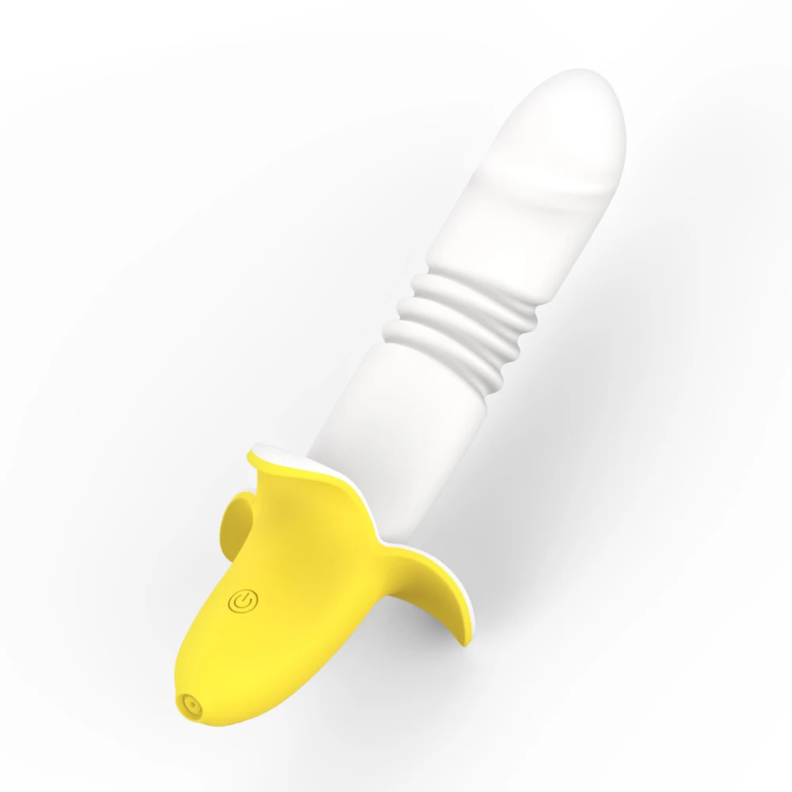 Vibrador platano con empuje Punto G-1