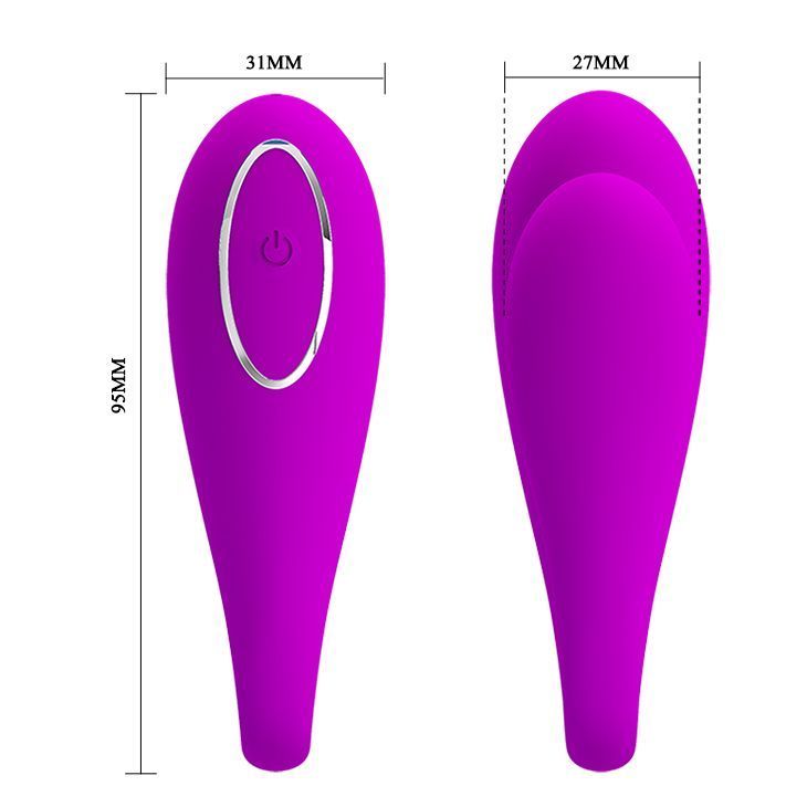 Vibrador doble para parejas con aplicacion / August-1
