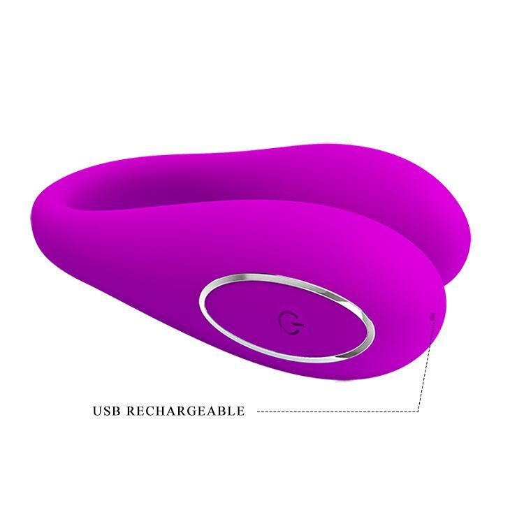 Vibrador doble para parejas con aplicacion / August-6