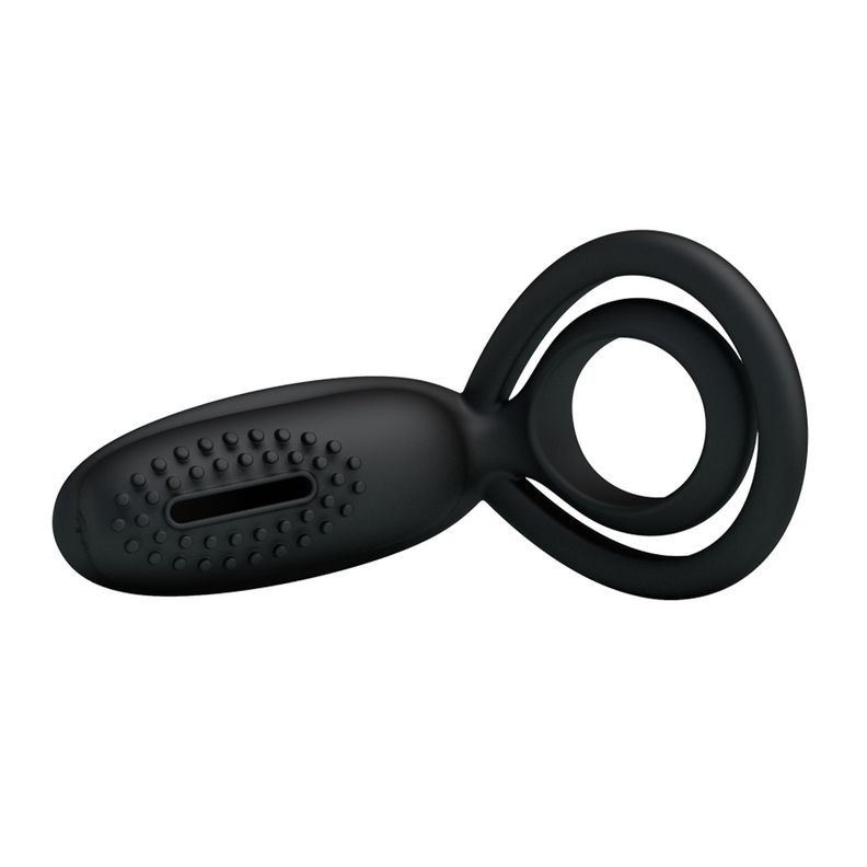 Anillo vibrador con estimulador clitoris / Esther-5