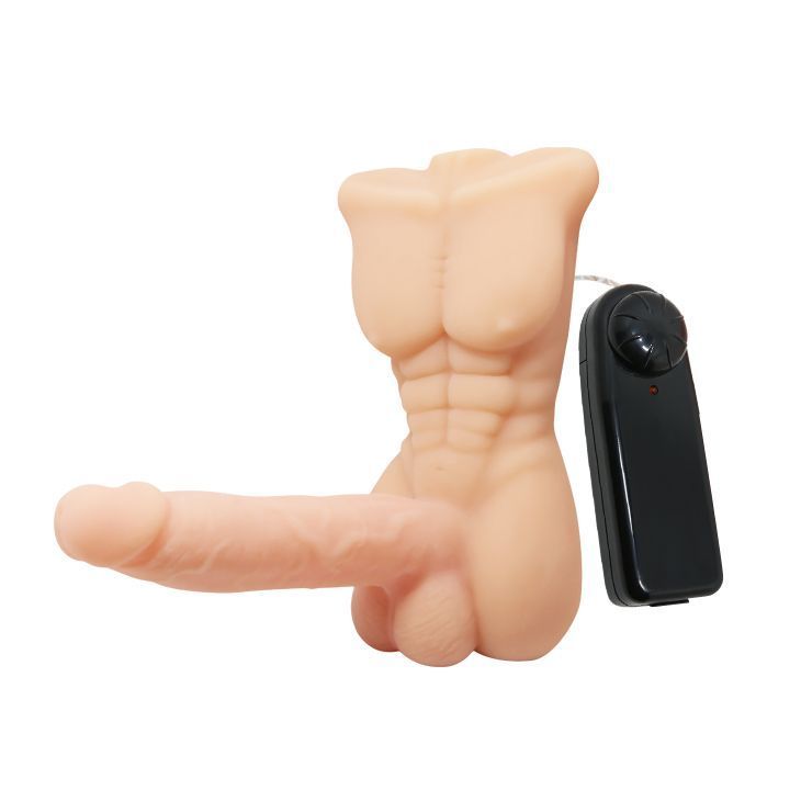 Torso masculino con dildo vibrador / Bigger Man-1