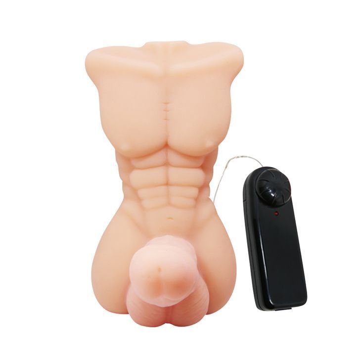 Torso masculino con dildo vibrador / Bigger Man-5