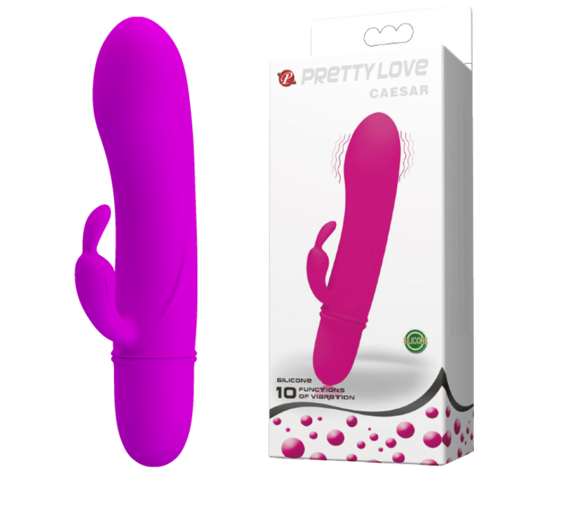 César Mini Vibrador Bala Dual Estimulador Clitoris -0