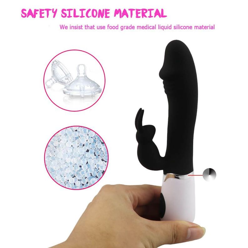 Vibrador dual conejo clasico-6