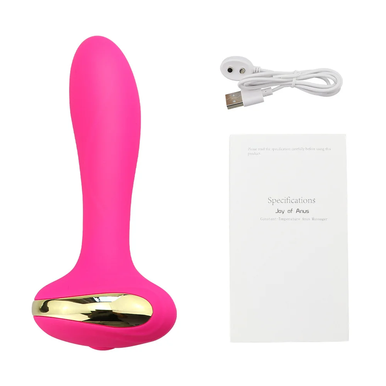 Vibrador estimulador anal flexible-2