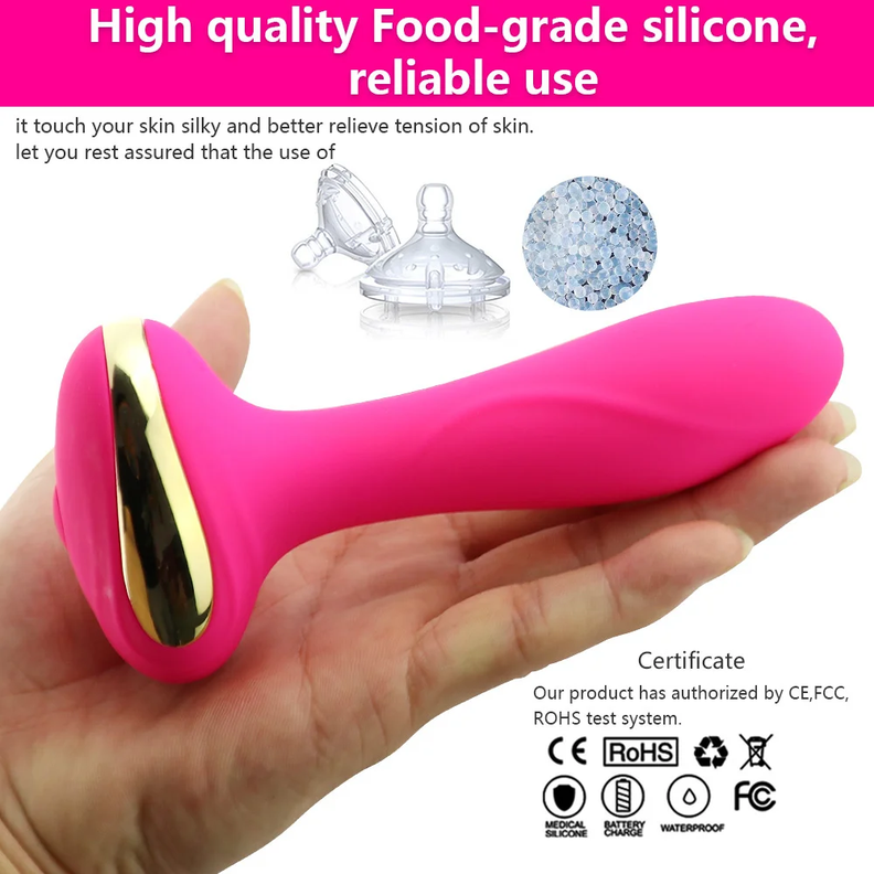 Vibrador estimulador anal flexible-7