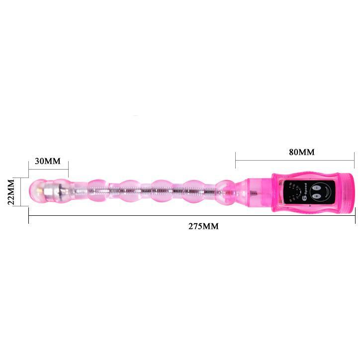 Varita anal vibrador flexible-3