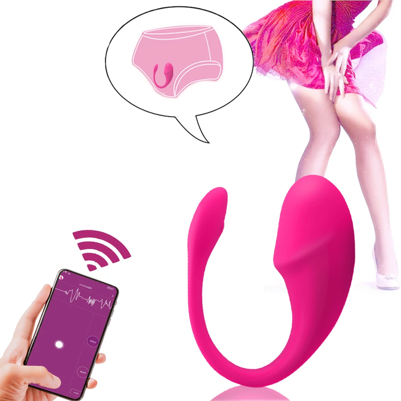 Vibrador ballena para parejas con aplicacion-0