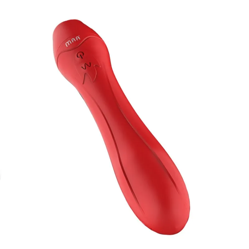  Vibrador punto G rosa con calentador-5