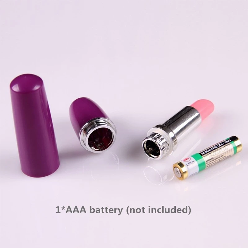 Vibrador bala forma lapiz labial-3
