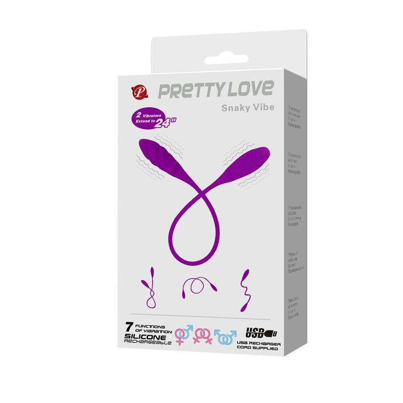 Vibrador dual externo y interno / Snaky Vibe-5