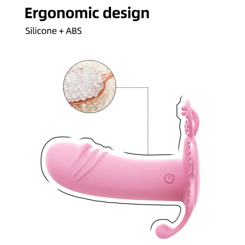 Vibrador parejas Mariposa con control remoto / Amanraya-2