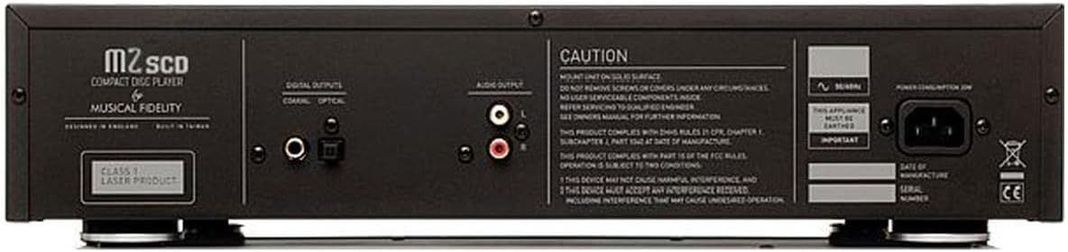 Musical Fidelity  M2SCD  Reproductor CD silver -1