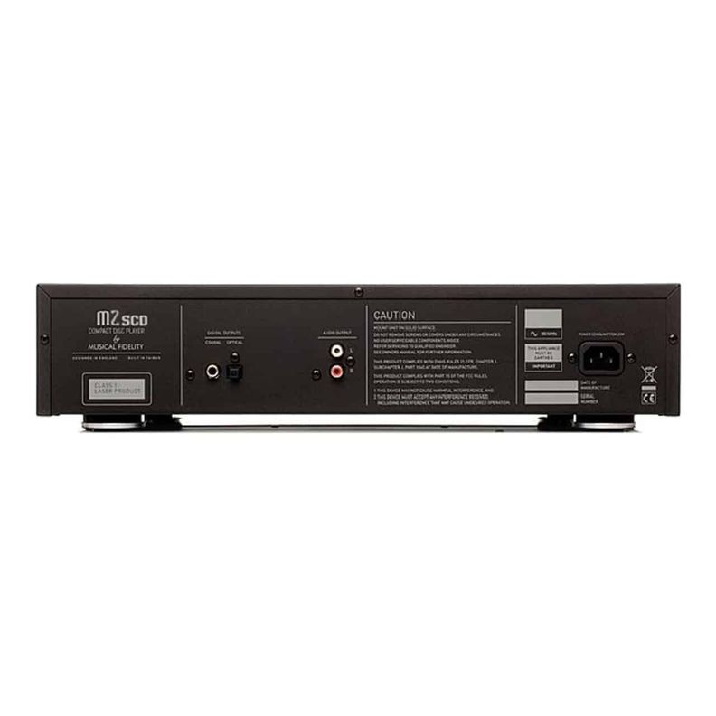 Musical Fidelity  M2SCD  Reproductor CD silver -2