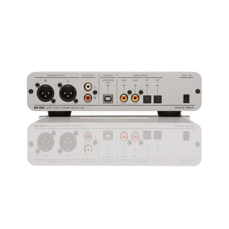 Musical Fidelity  MX-DAC  Convertidor Digital DAC silver -1