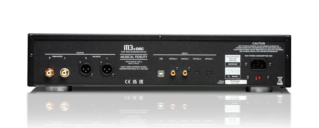 Musical Fidelity  M3X DAC  Convertidor Digital DAC black -2