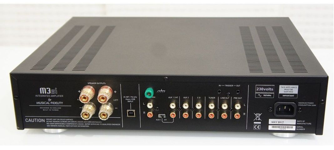 Musical Fidelity  M3SI  Amplificador Integrado silver -2