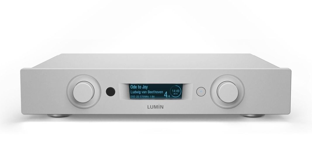 Lumin  U2 Transporte Digital  Streamer silver -0