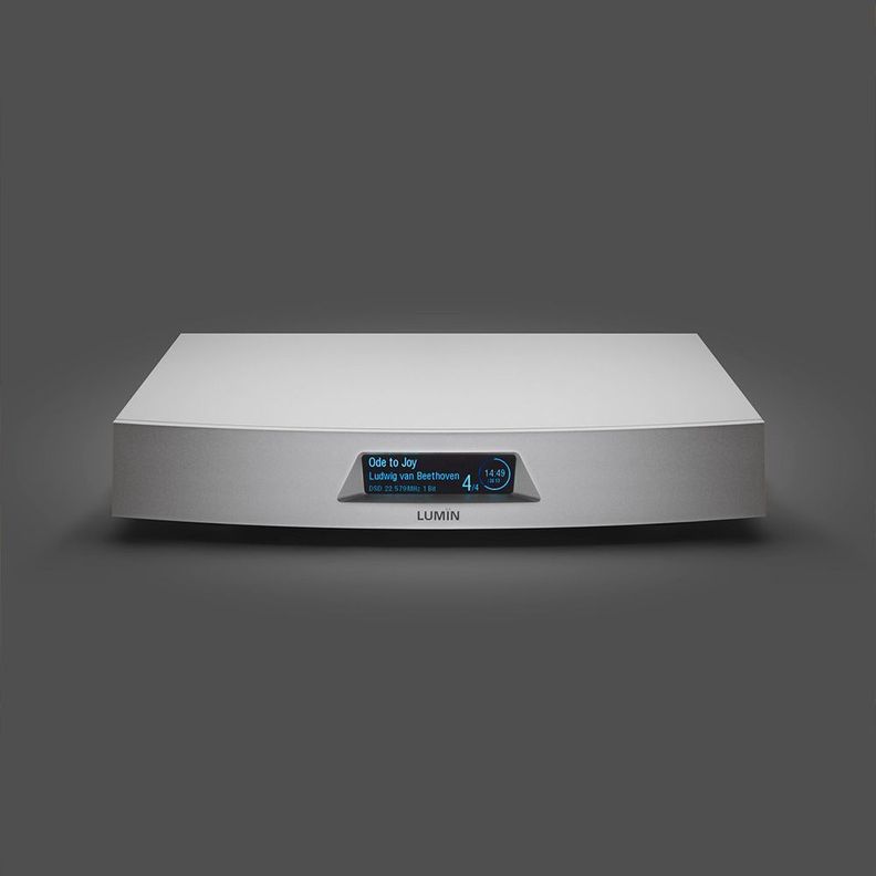 Lumin  U2 Transporte Digital  Streamer silver -2