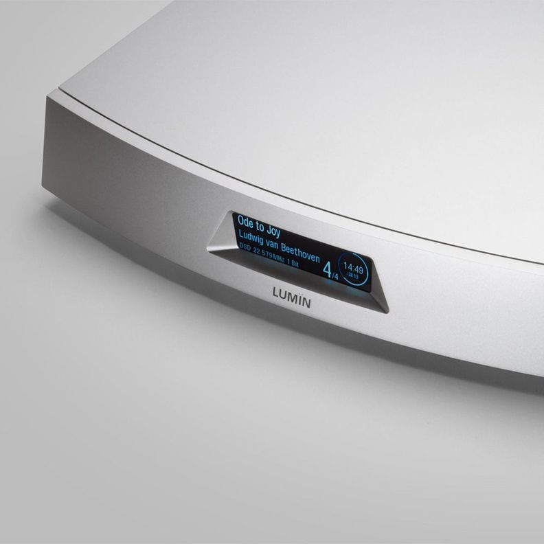 Lumin  U2 Transporte Digital  Streamer silver -4