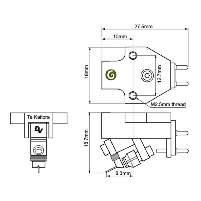 Dynavector  Te Kaitora Rua Capsula MC-1
