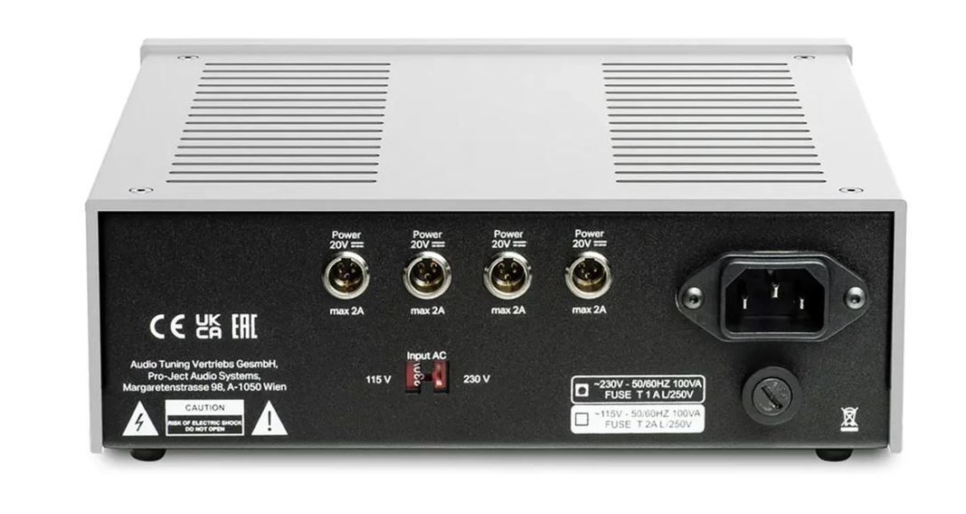 Pro-Ject  Power Box RS2 Sources  Fuente de Poder Pre Phono black -3