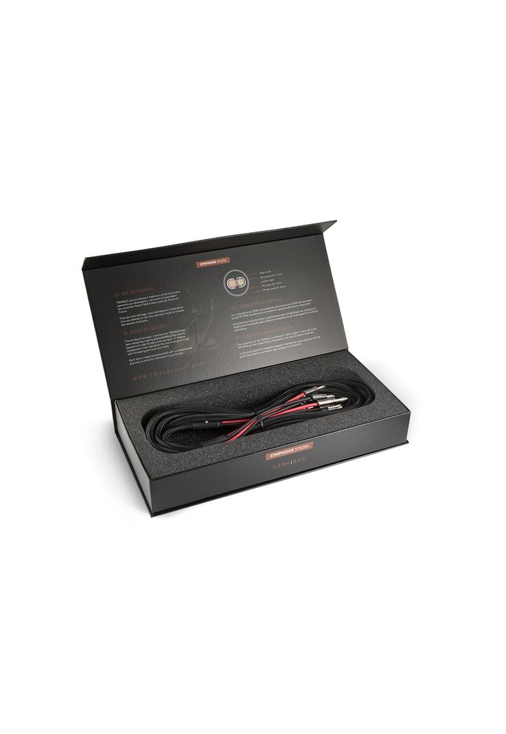 Accesorio Triangle Cable de Parlante Hifi Symphonie Speaker 3.0 mtr-0