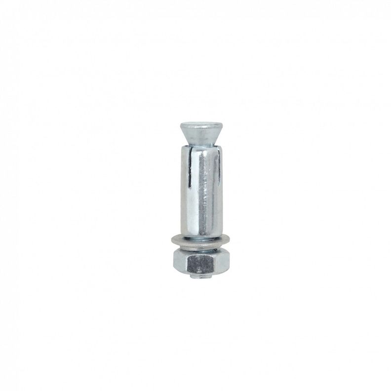 Perno de anclaje 10 mm x 52 mm con tornillo de 7 mm