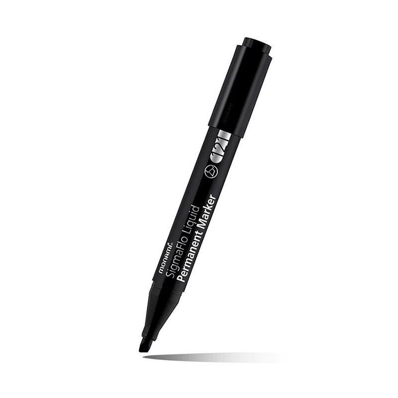 Marcador permanente Monami SigmaFlo Liquid 121 negro