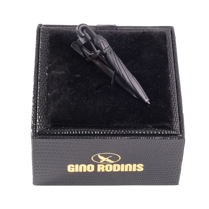 Pasador De Corbata Gino Rodinis PAS030  Negro