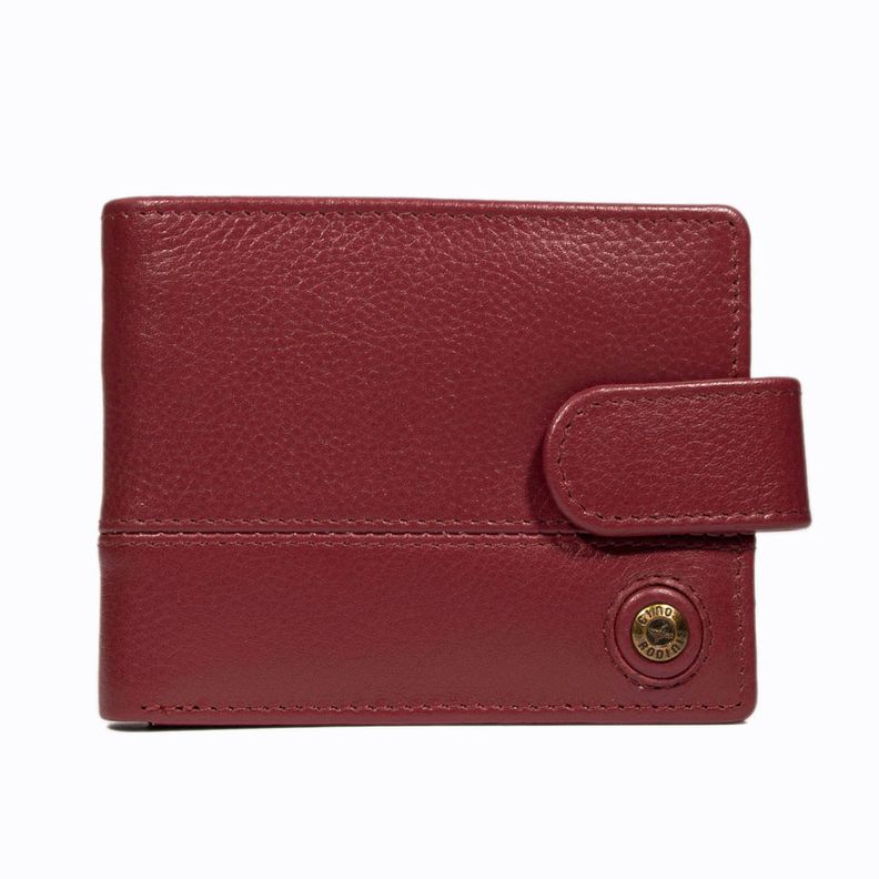 Billetera de hombre Capri 986 Roja Gino Rodinis Rojo