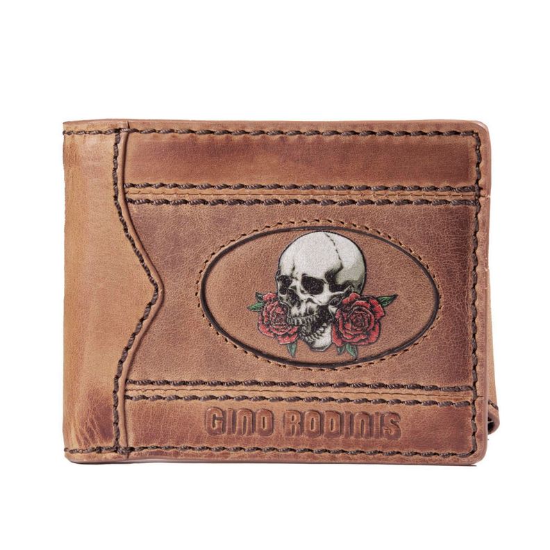 Billetera Coco 991.2 Calavera Cafe Gino Rodinis