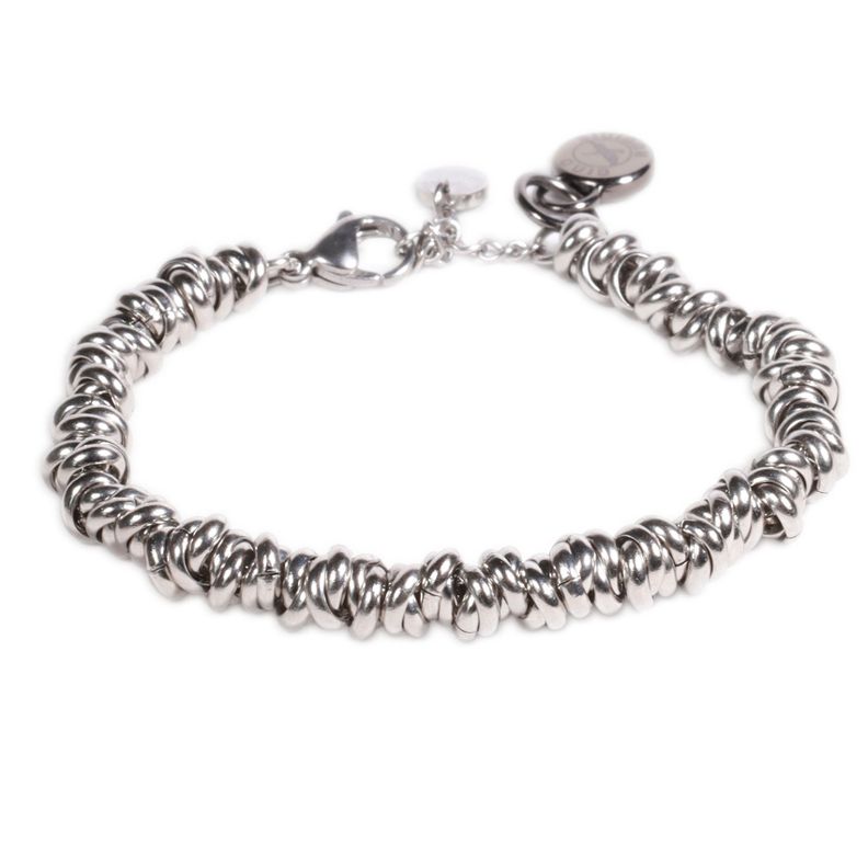 BRAZALETE UNISEX GINO RODINIS B514 | Plateado