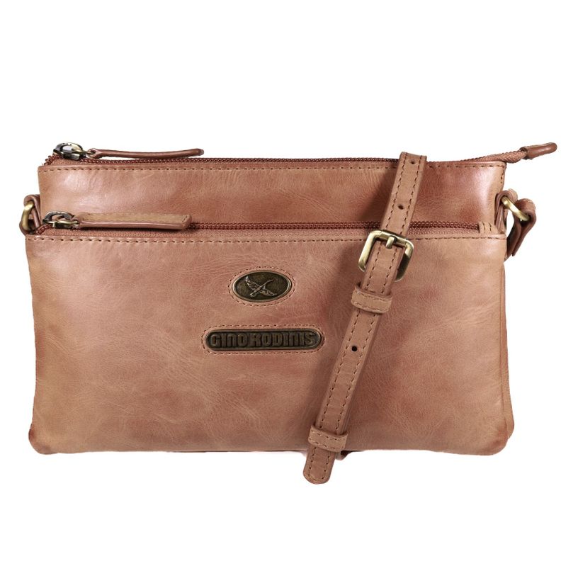 CARTERA MUJER GINO RODINIS 2097 CAMEL