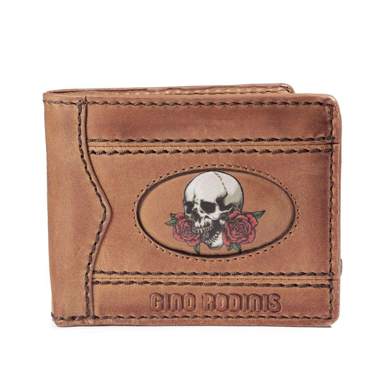 Billetera Coco 993.2 Calavera Cafe Gino Rodinis