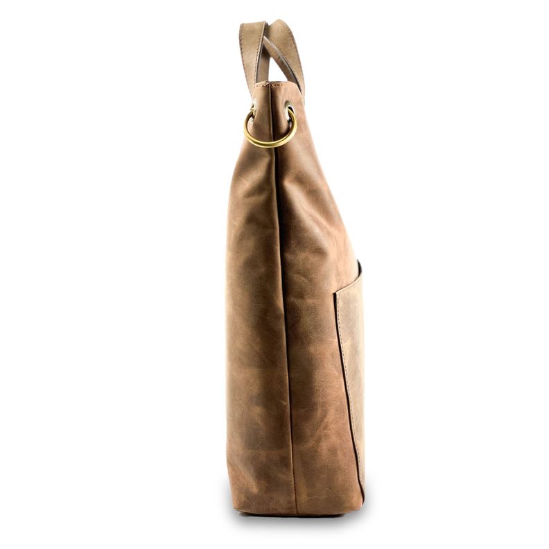 Cartera estilo Tote Bag Gino Rodinis 2201 Camel-2