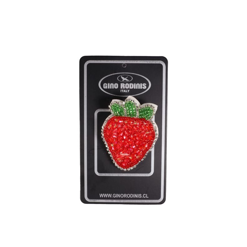 Prendedor Gino Rodinis 049 Frutilla-2