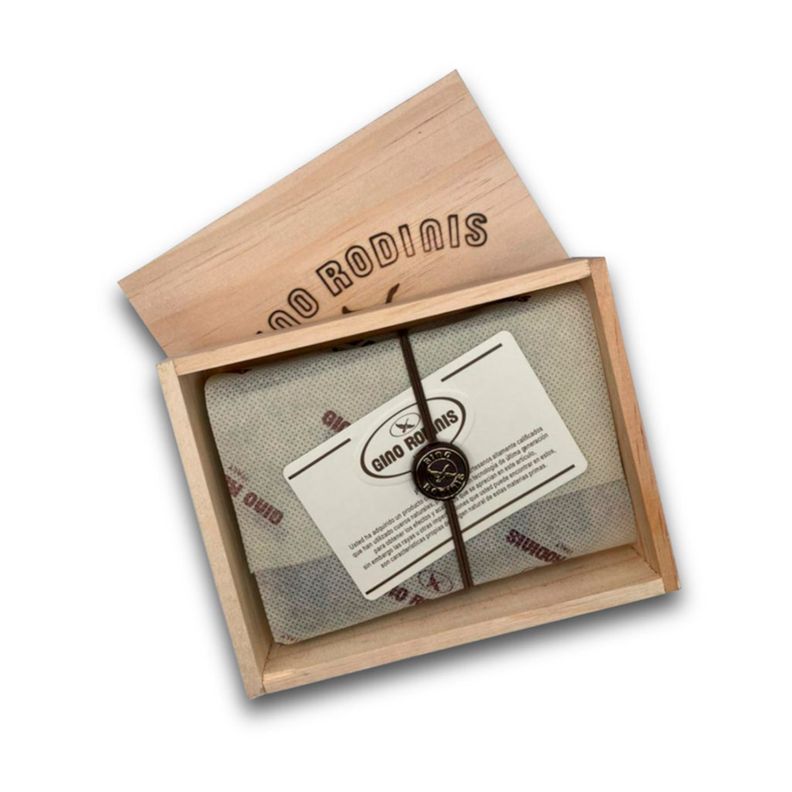 Monedero Hombre Massimo 814 Camel Gino Rodinis-5