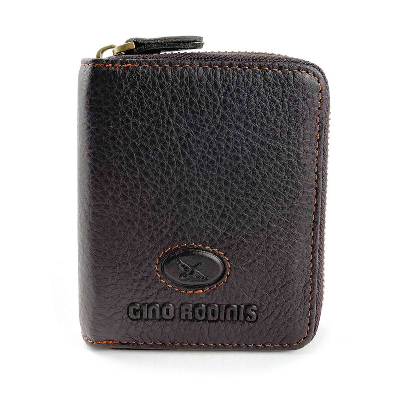 Billetera Gino Rodinis Nativa 767 Cafe Rojo