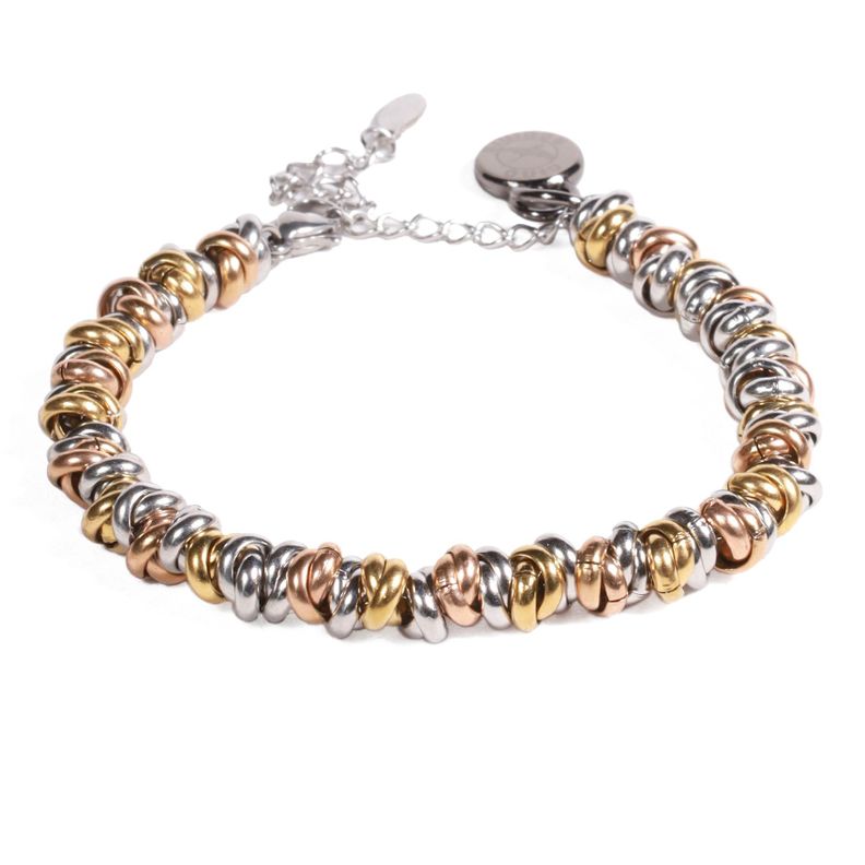 BRAZALETE UNISEX GINO RODINIS B514 | Dorado