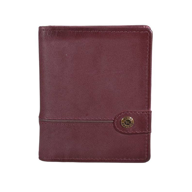 Tarjetero de cuero Hombre Texas 1.165 Rojo/Marron