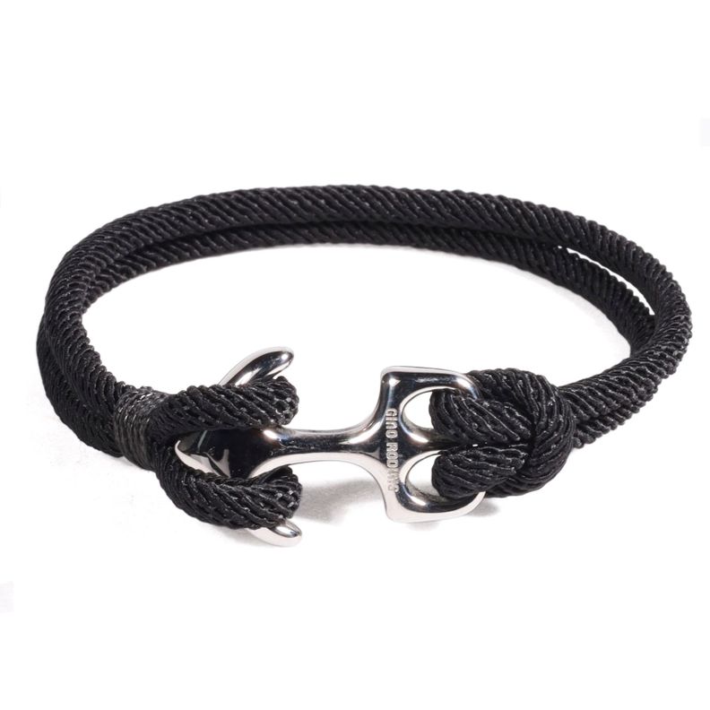 BRAZALETE HOMBRE GINO RODINIS B541 | Negro