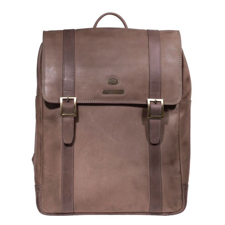 MOCHILA HOMBRE GINO RODINIS 2114 CAFE
