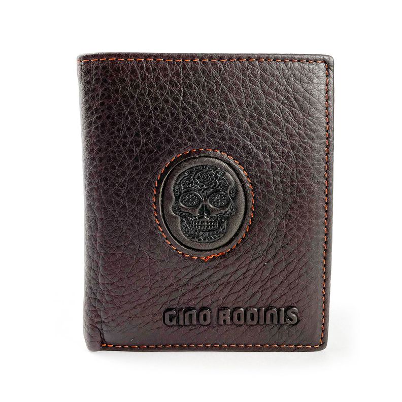 Billetera Gino Rodinis Etnica 930 Calavera Cafe